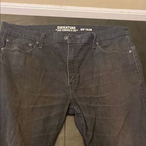Signature by Levi Strauss Black Slim Jeans